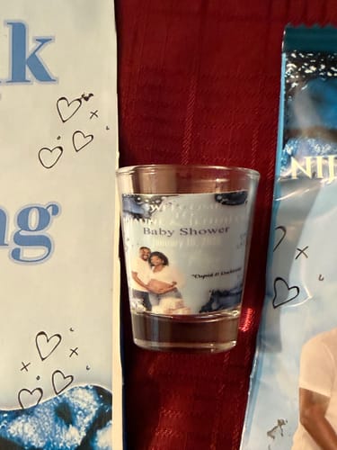 Customer photo review of Custom UV DTF Transfers By Size