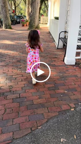 Customer video review of A is for Apple Pink Twirl Dress