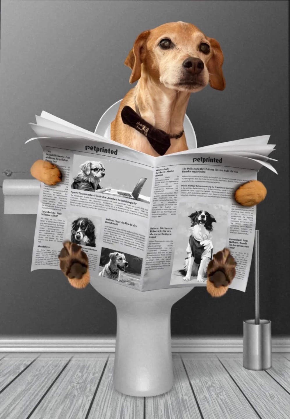 Customer photo review of Wichtige Sitzung - Individuelles Poster