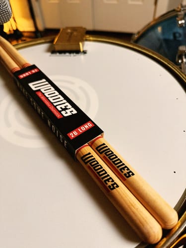 Customer photo review of American Hickory 2B Long Drumsticks