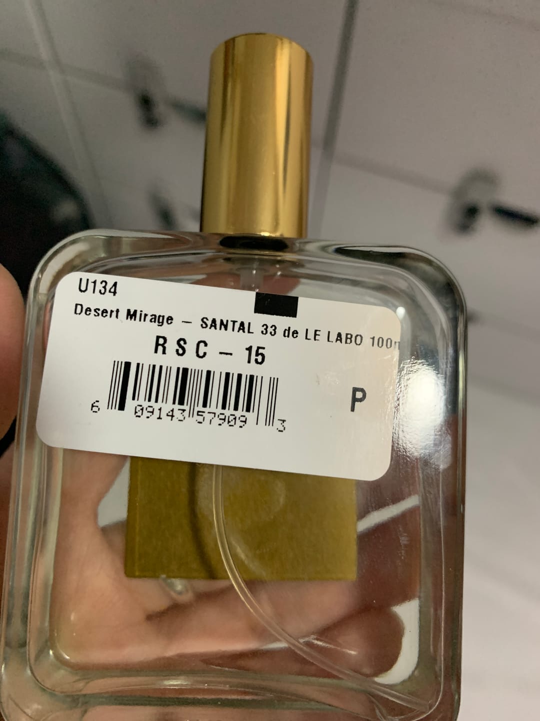 Customer photo review of Desert Mirage - Inspirado en SANTAL 33 de LE LABO 100ml-