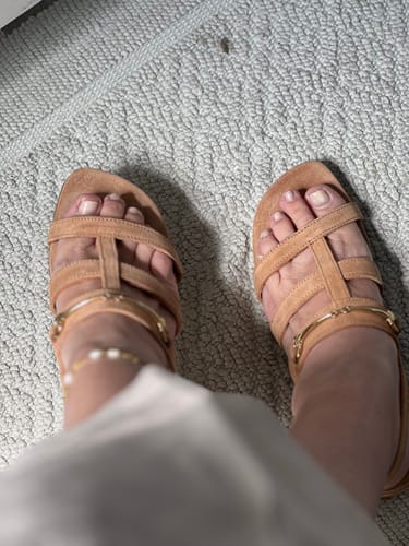 Customer photo review of SANDALIA AMALFI TAN 5437