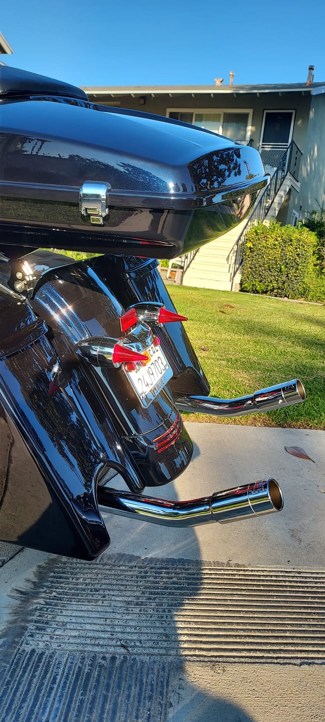 Customer photo review of Harley Davidson Turn Signal Lenses - Clip in Style