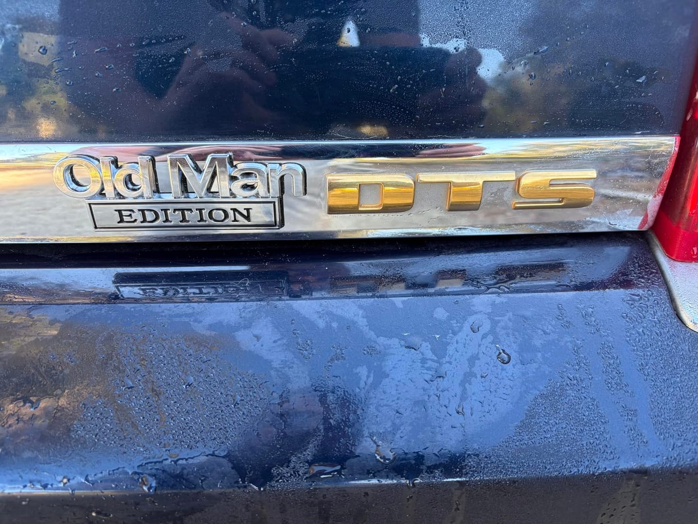 Customer photo review of New Year Hot Sale  - 🚗 Old Man Edition Car Emblem
