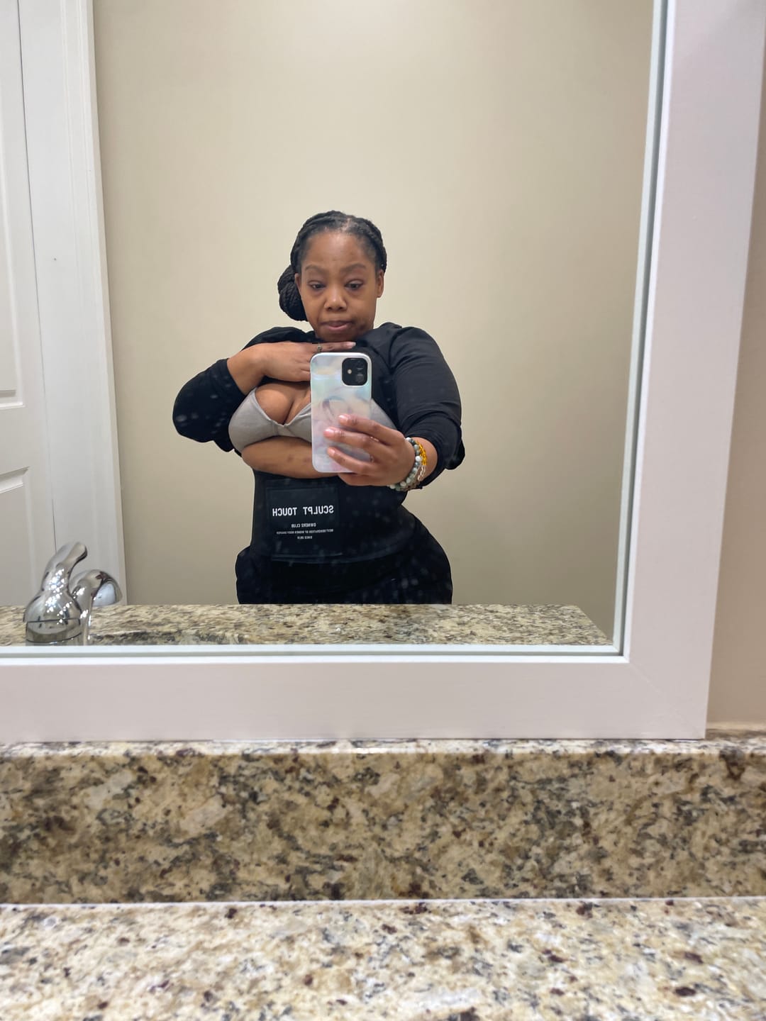 Customer photo review of Hourglass Girdle Duo Belt （Buy 1 Get 1）