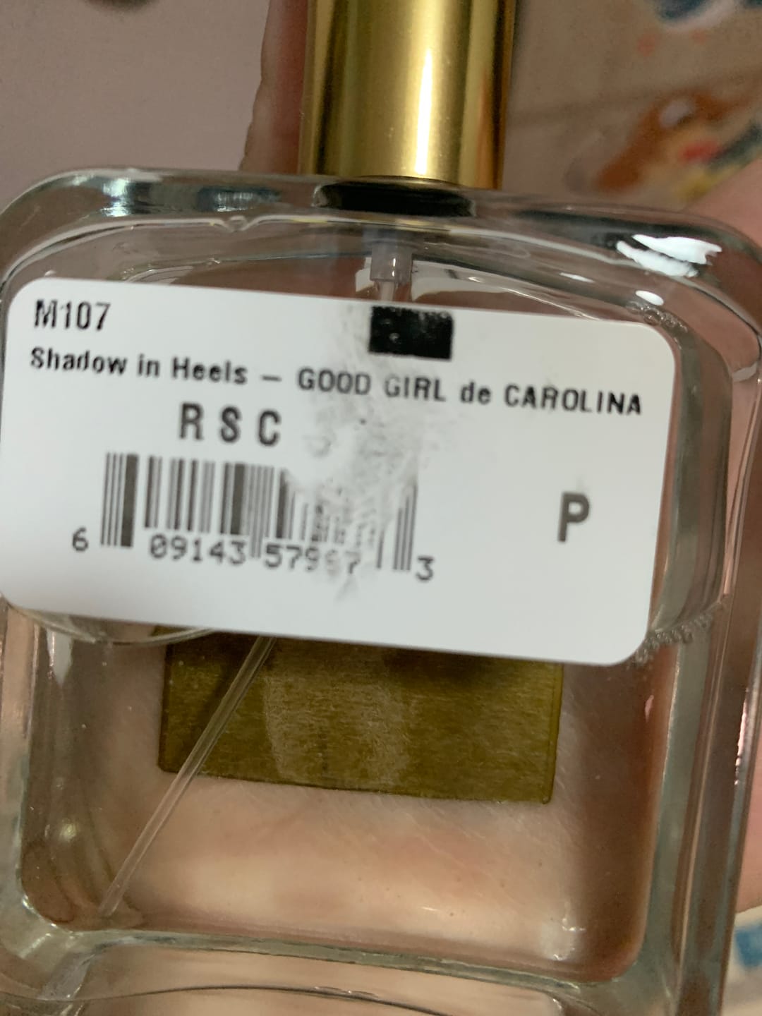 Customer photo review of Shadow in Heels - Inspirado en GOOD GIRL de CAROLINA HERRERA 100ml-