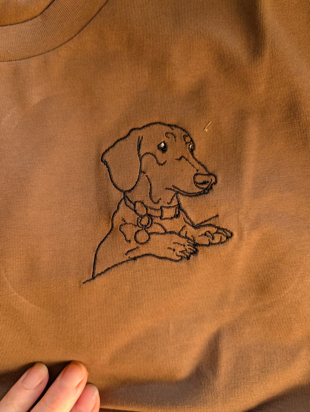 Customer photo review of CUSTOM Men's Pet T-Shirt