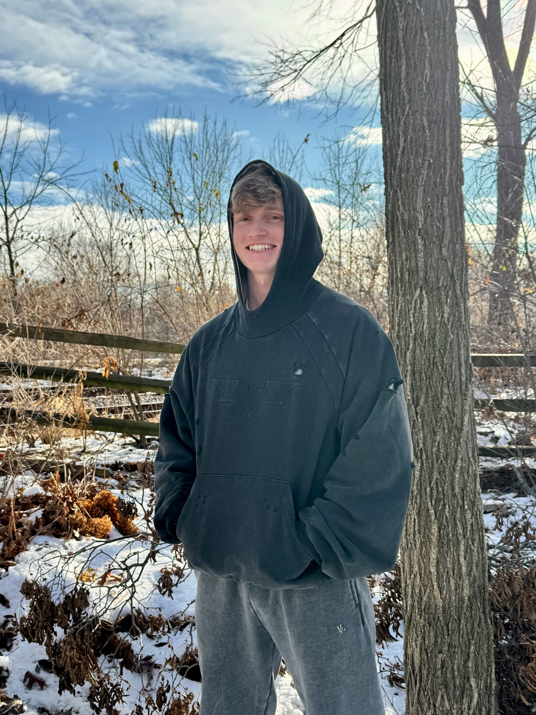 Customer photo review of 5218 - Batman Street Hoodies