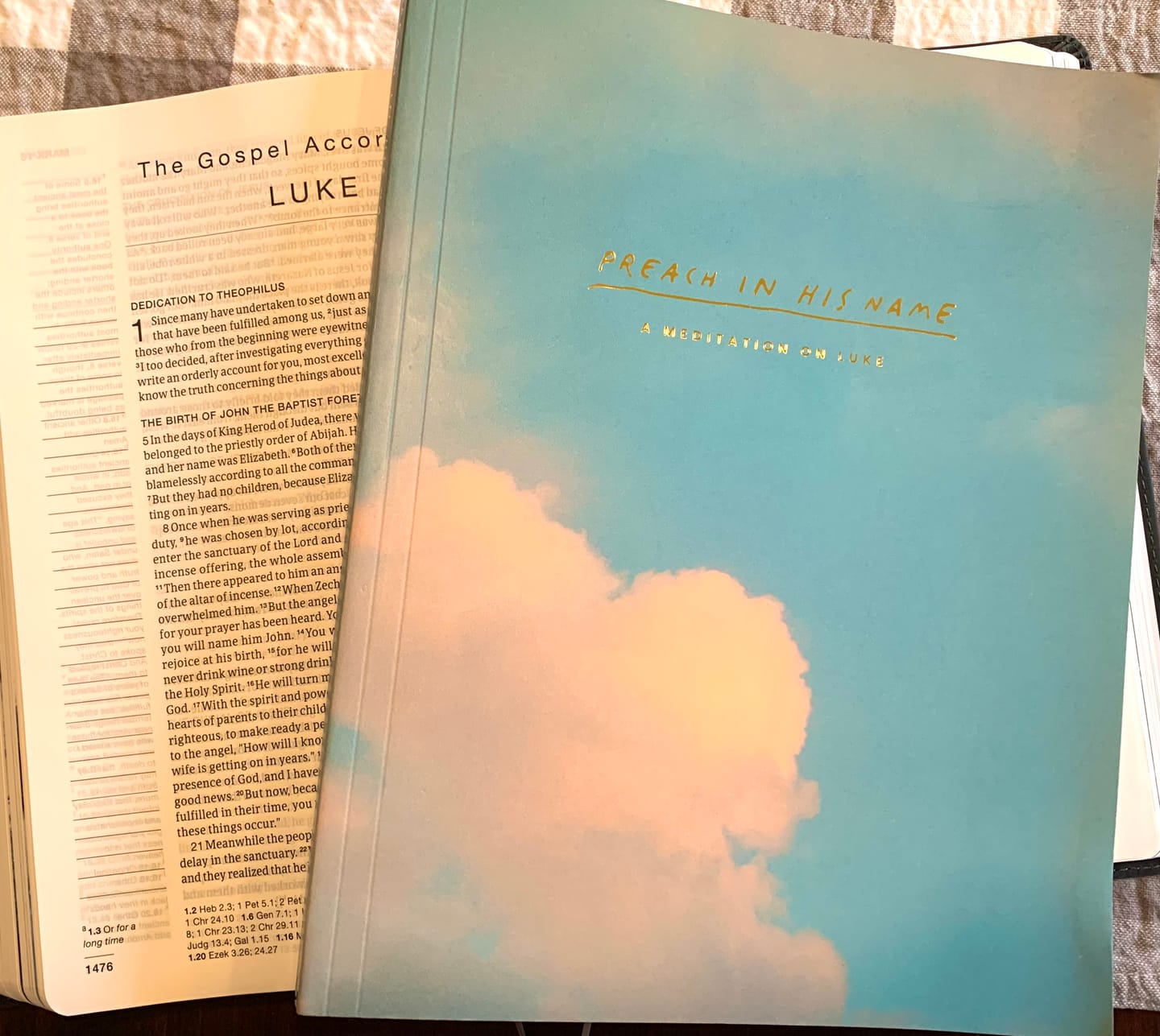 Customer photo review of Gospel Study on Luke — Preach in His Name | Blessed is She