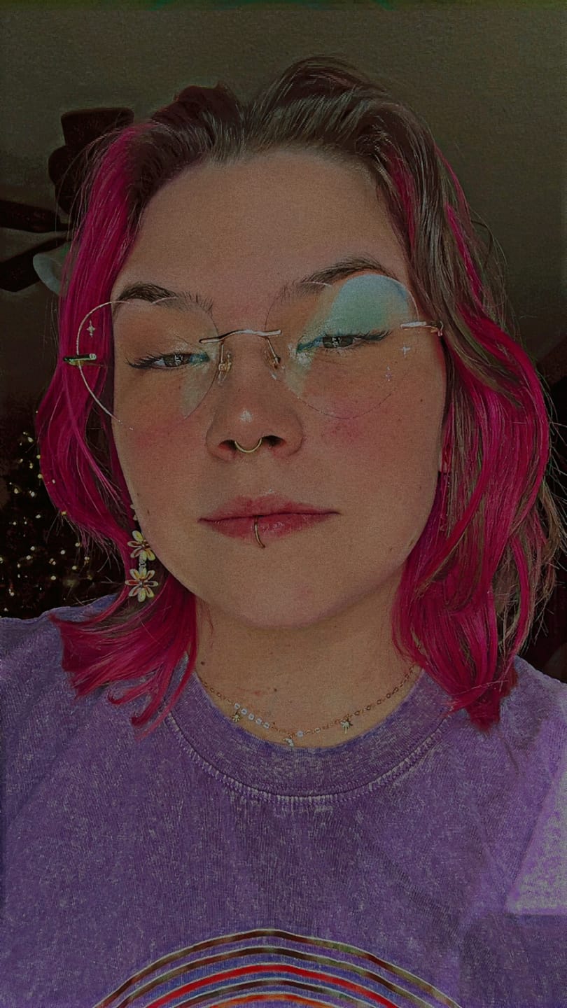 Customer photo review of Amora Eyeglasses