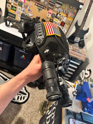 Customer photo review of Ops-Core AMP Helmet Rail Mount Kit (Vent Mode)