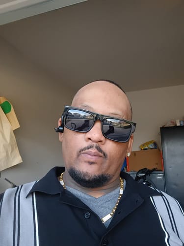 Customer photo review of 8mm Iced Tag Link Chain