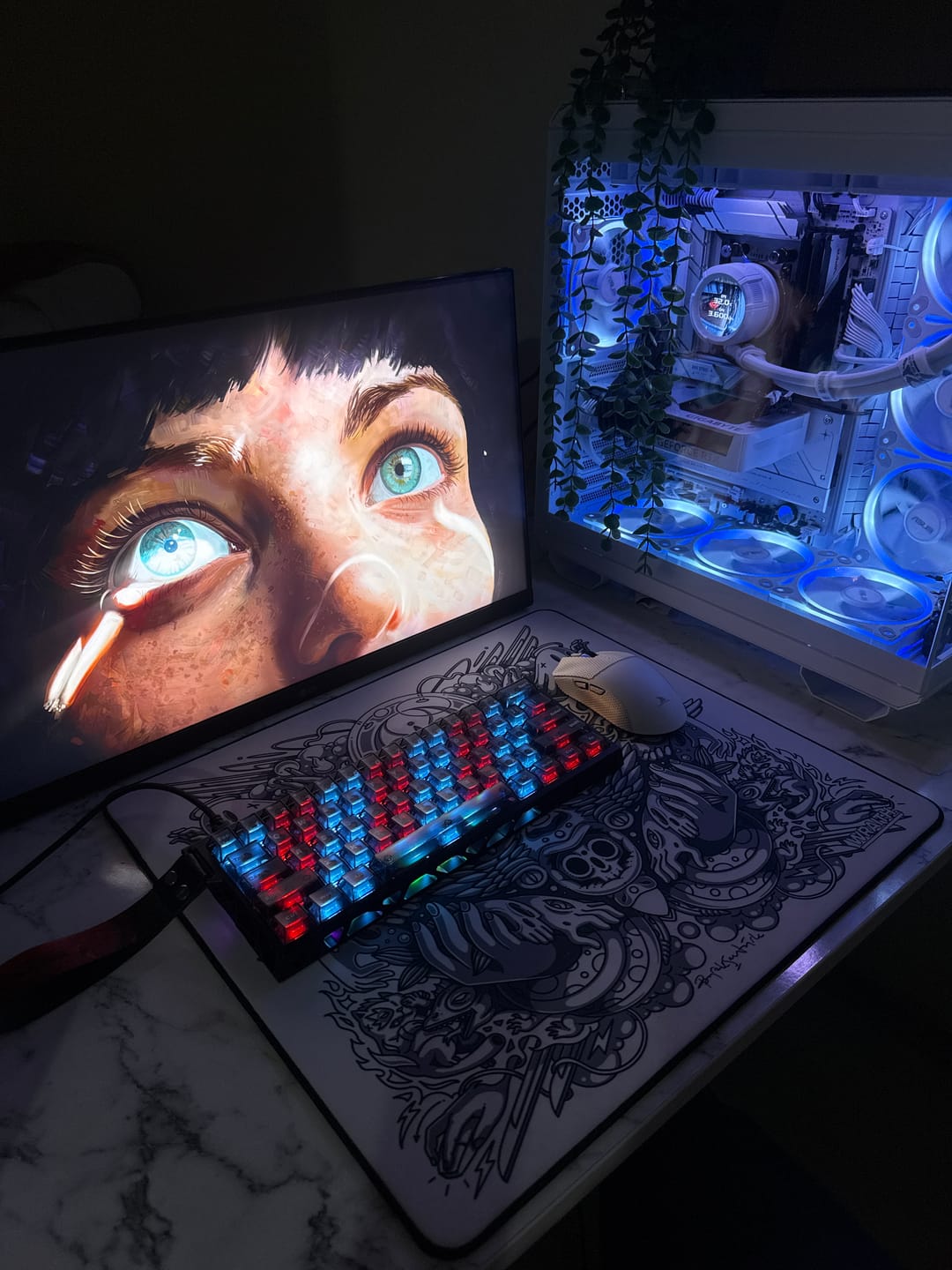 Customer photo review of FGG Madlions MAD Light 60HE Alüminyum Klavye (Manyetik Switch / HE)