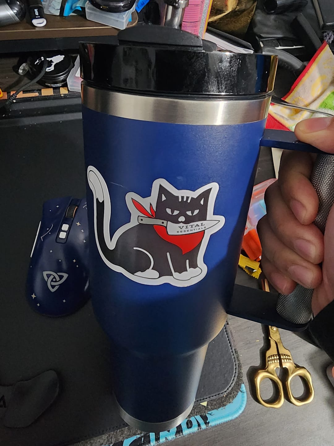 Customer photo review of HEAVY* Tumbler