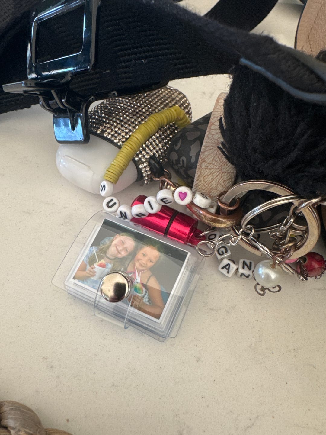 Customer photo review of MiniscrapBook® Mini Album Keychain