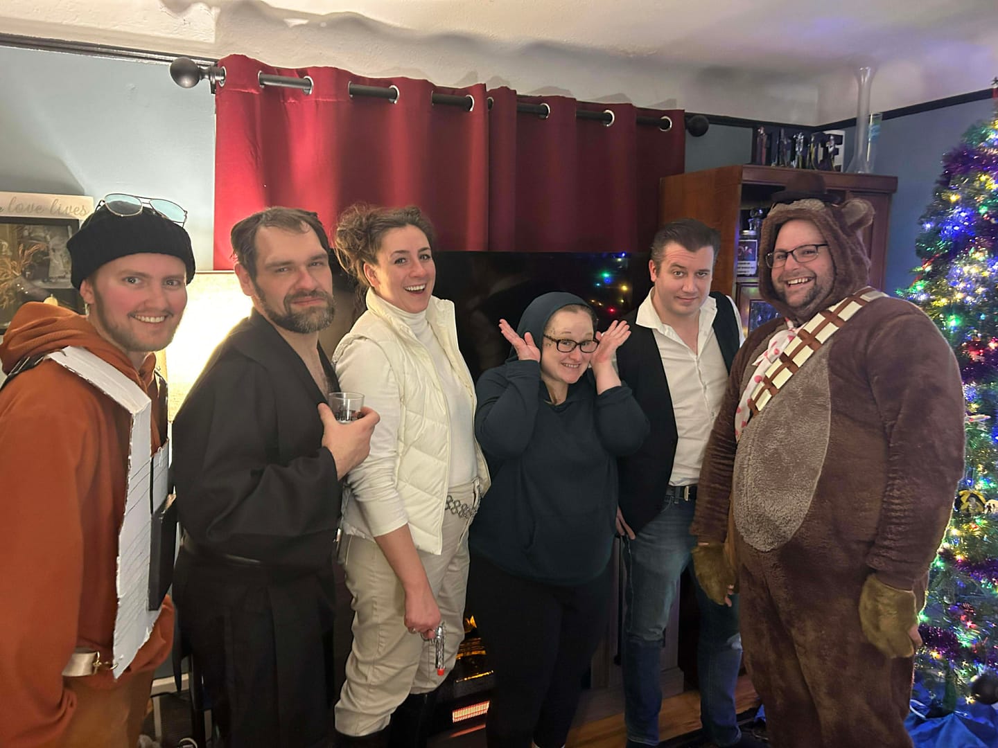 Customer photo review of Murder at the End of the Universe - Star Trek Themed Murder Mystery Game Kit