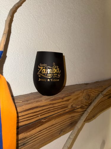 Customer photo review of Rambazamba - Windlicht (personalisierbar für beide)