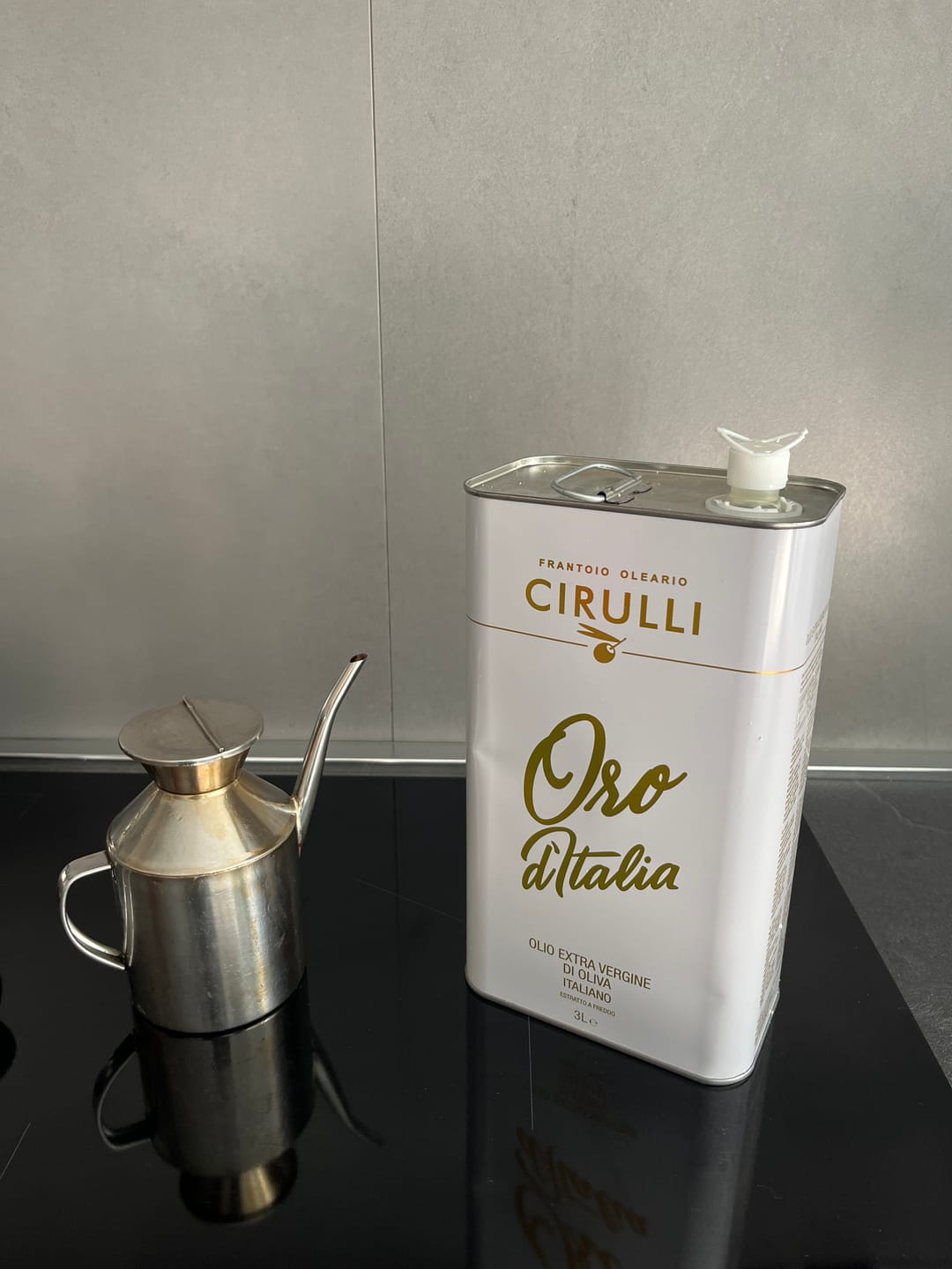Customer photo review of 1 lattina di olio extravergine di oliva • 3 Litri