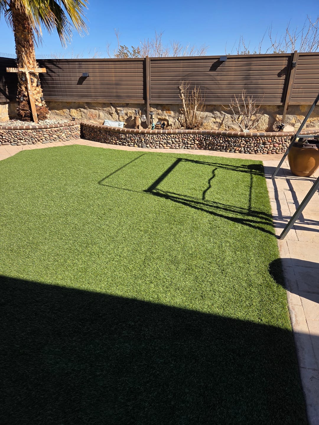 Customer photo review of LawN Order Enzyme Based Turf, Grass & Concrete Cleaner, 32 Oz