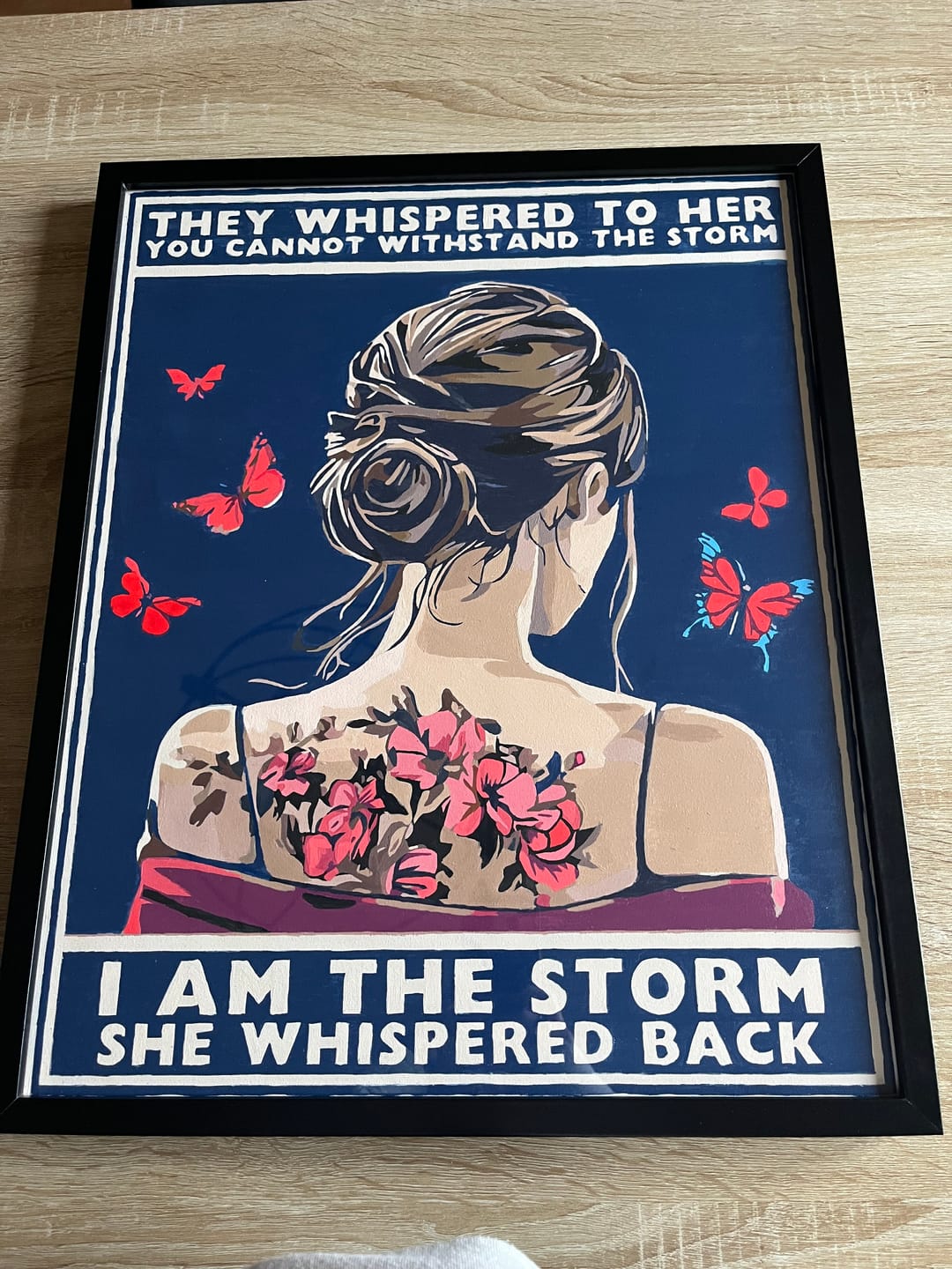 Customer photo review of I Am The Storm