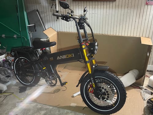 Customer photo review of ANIIOKI  A8 Pro Max 60V Dual Motor Ebike