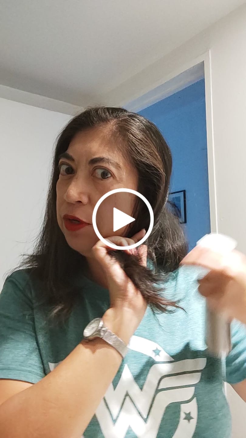 Customer video review of Hidratox, tratamiento efecto bótox capilar instantáneo