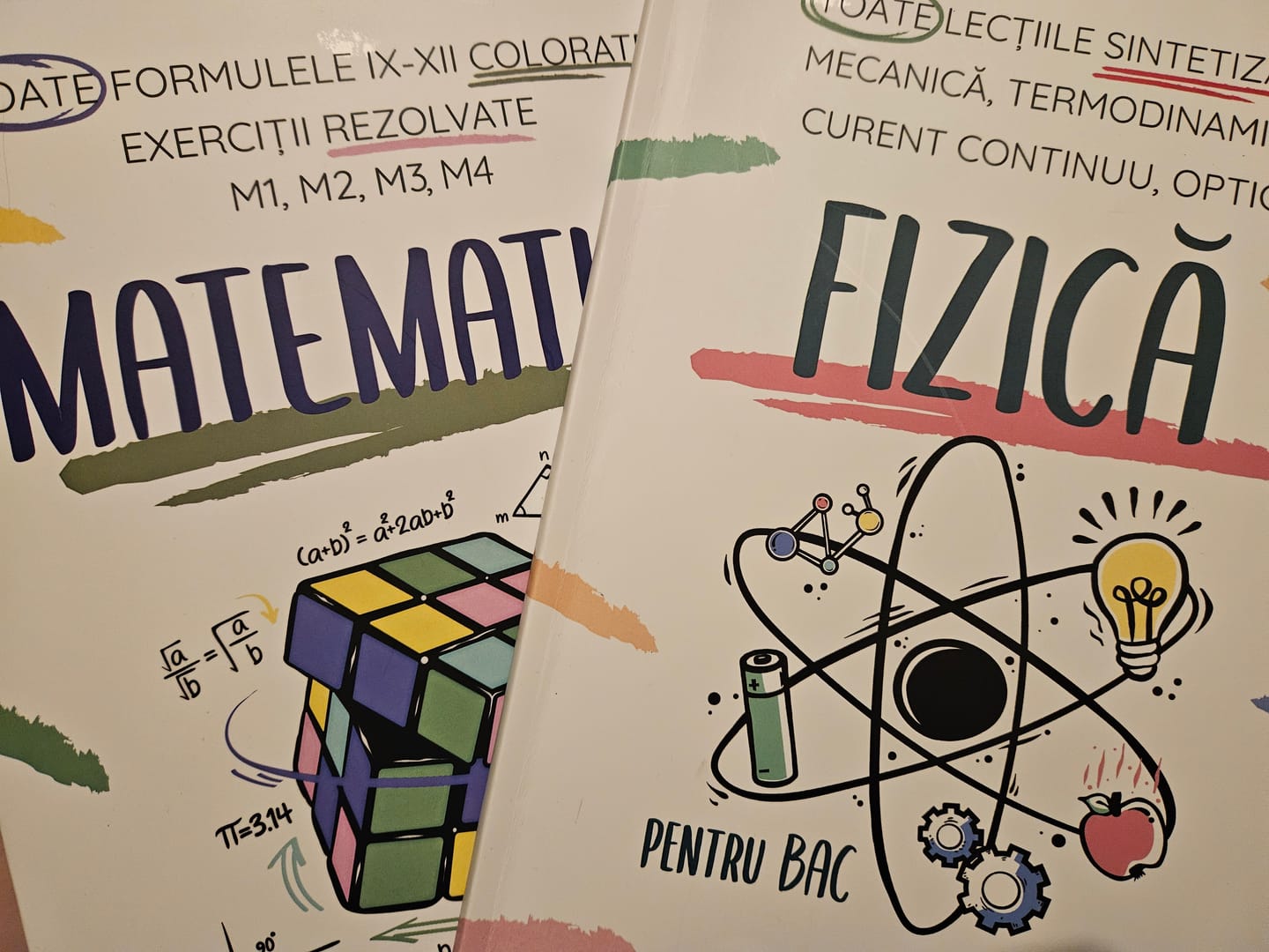 Customer photo review of Pachet Bacalaureat (Matematică + Fizică) Bacademia