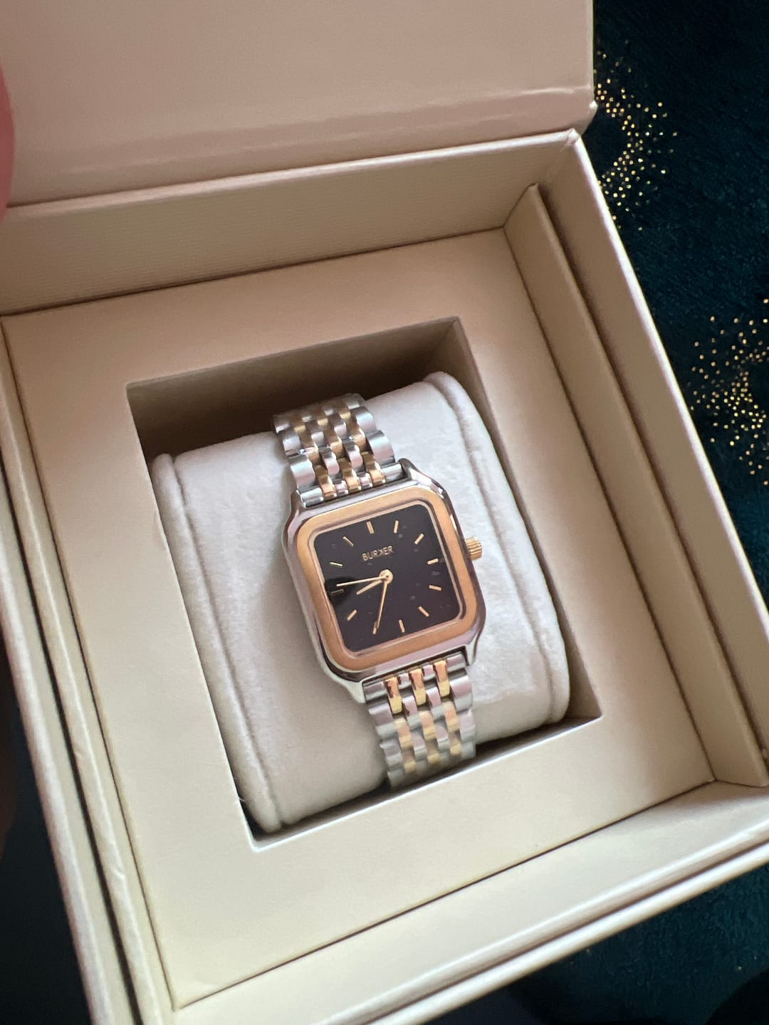 Customer photo review of Macy Black Gold Silver
