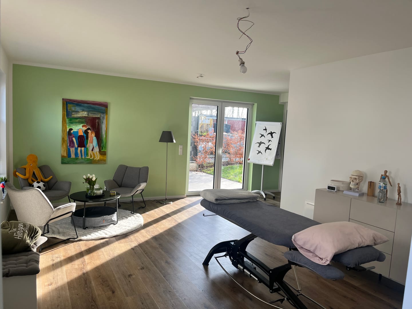 Customer photo review of Frottee Bezug für Therapieliegen Agila 4 Grau