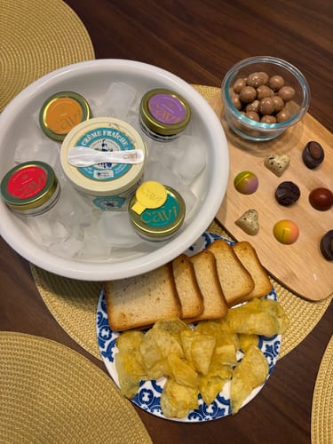 Customer photo review of CAVI's Beginner Tasting Kit