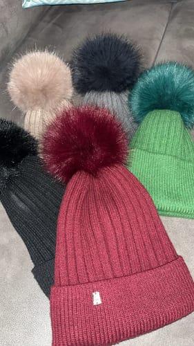 Customer photo review of Pom Pom Hat