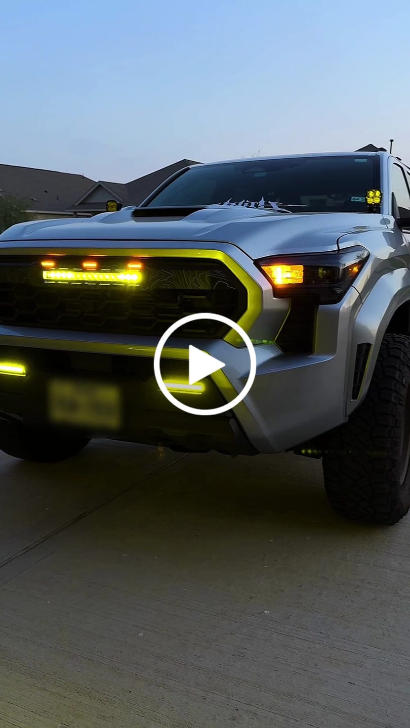 Customer video review of YotaTribe Apex Pro Grille Fits 2024+ Tacoma