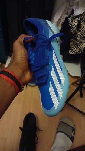 Customer photo review of X Crazyfast .1 FG Marinerush - Bleu/Blanc/Rouge