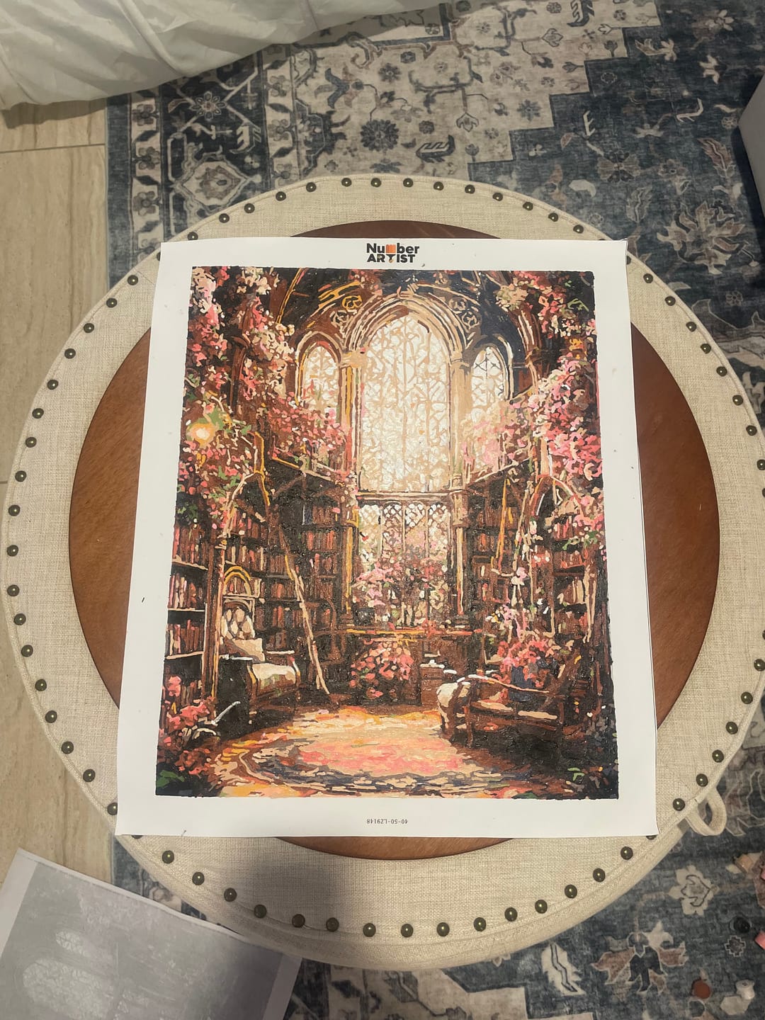 Customer photo review of Enchanted Floral Library