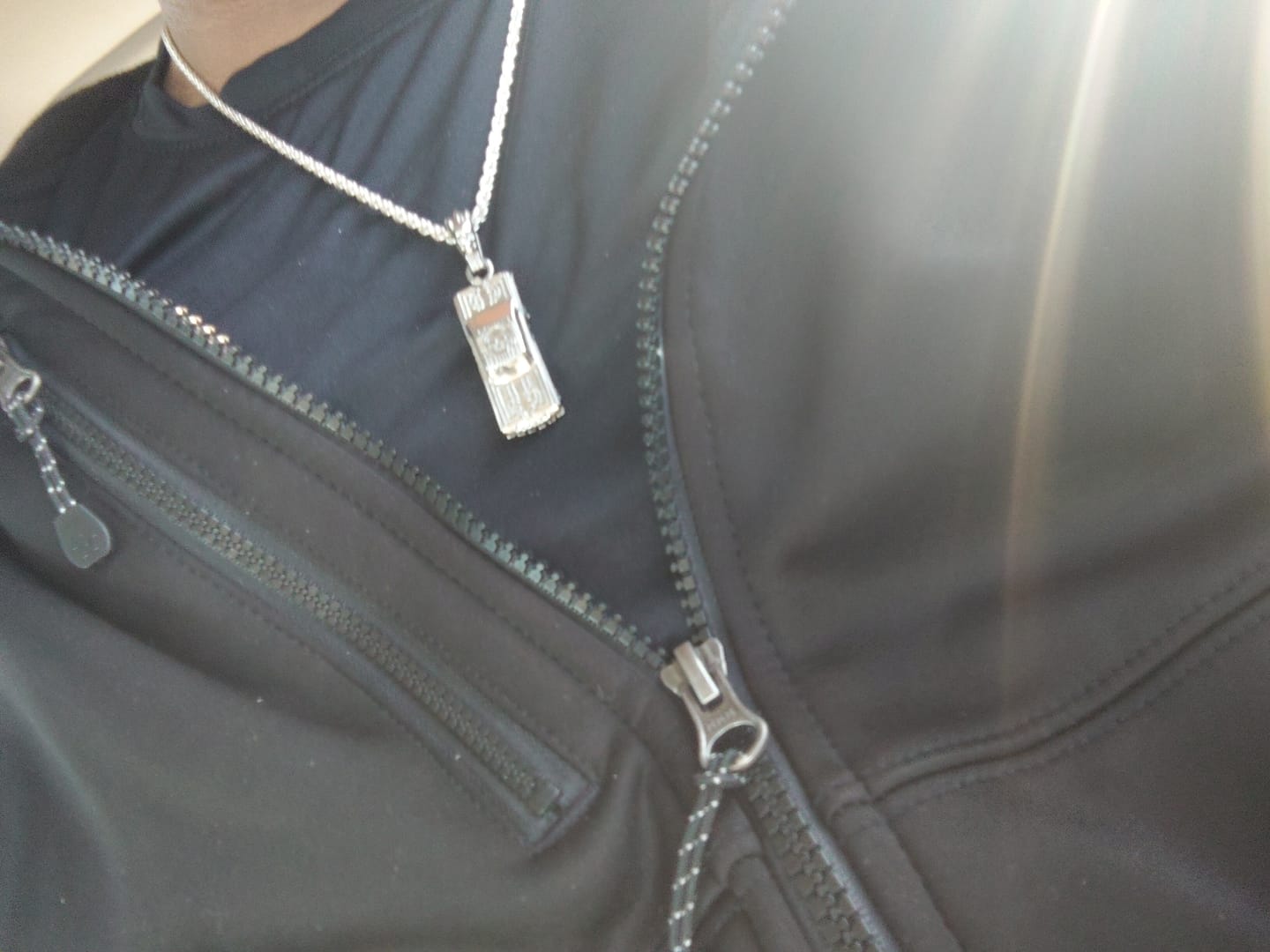 Customer photo review of LOWRIDER PENDANT