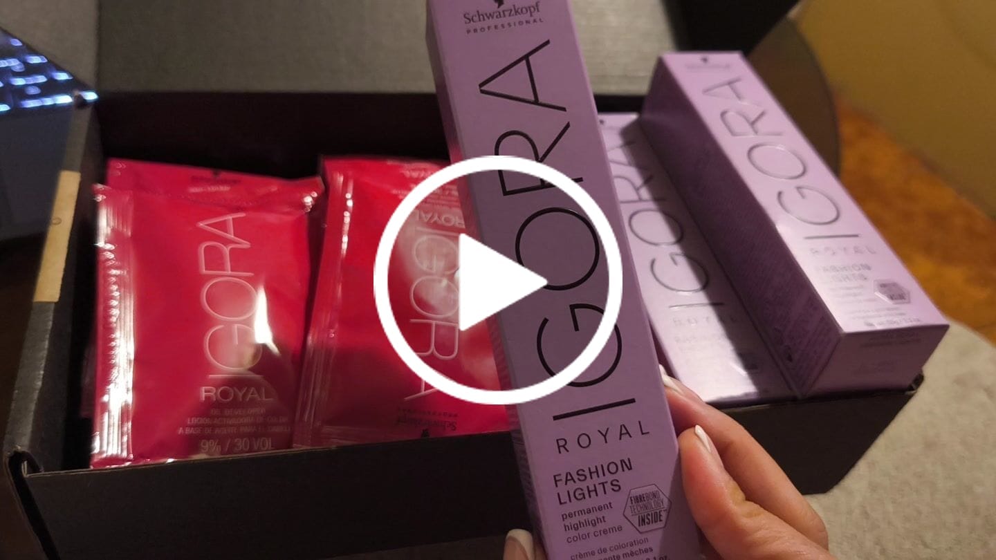 Customer video review of IGORA FASHION LIGHTS - Aclaración sin Decoloración - 60ml