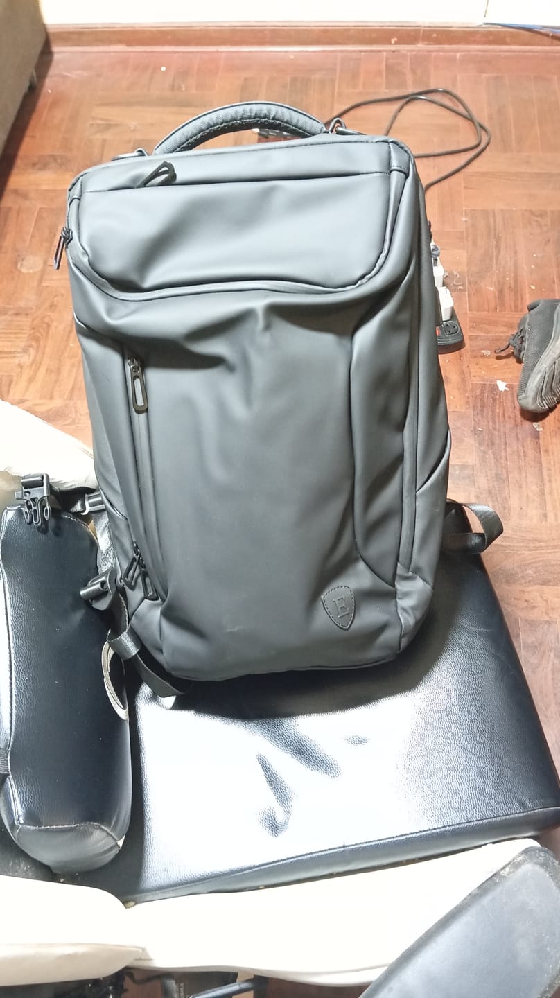 Customer photo review of The Business Backpack