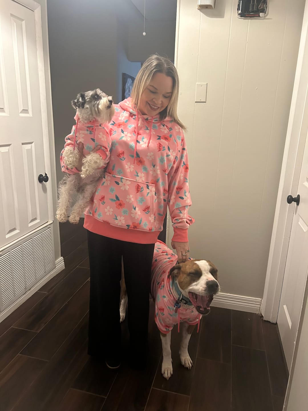 Customer photo review of Blossom Human Hoodie - Pink