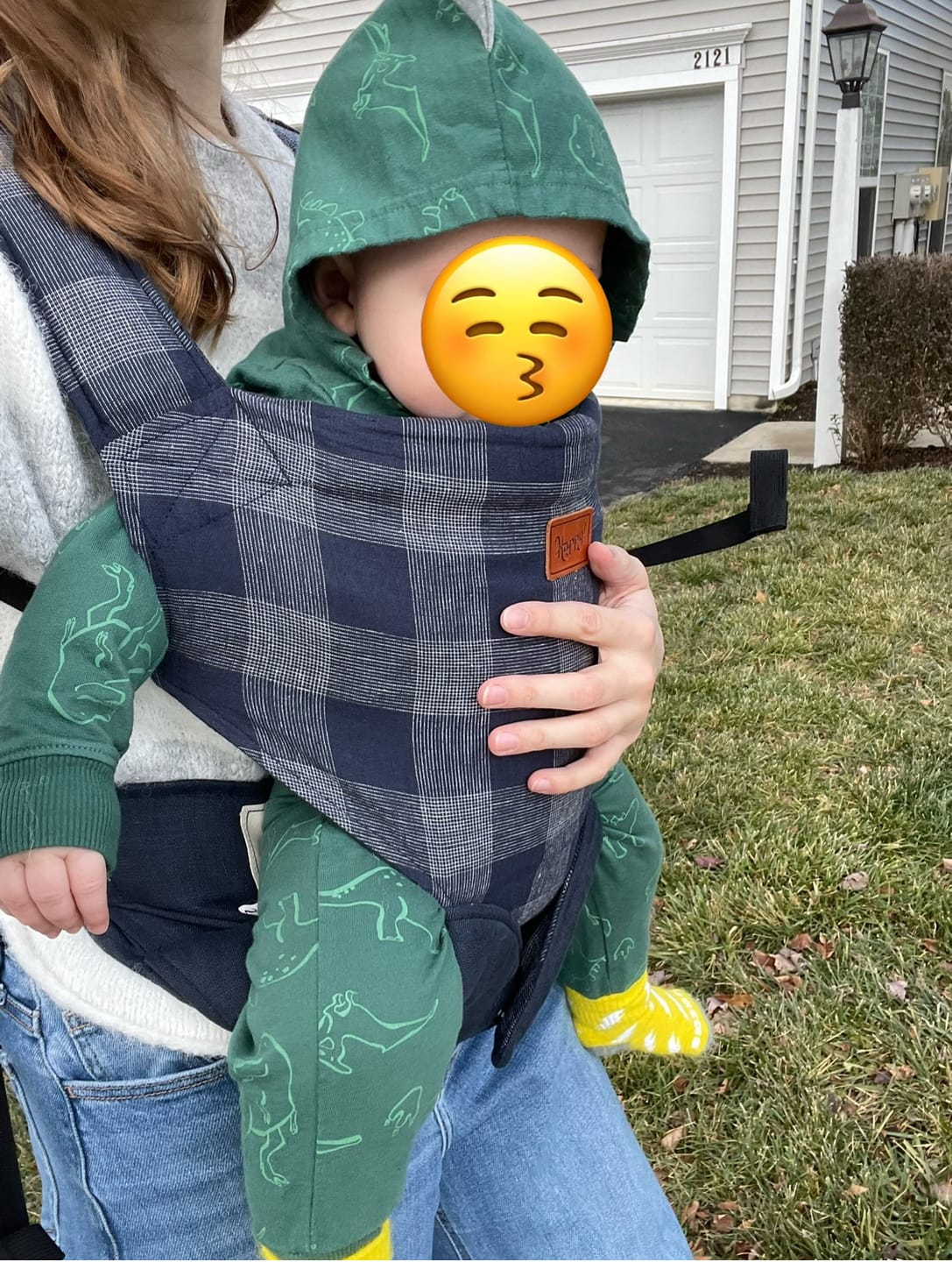 Customer photo review of Happy Baby Revolution (forward facing option)