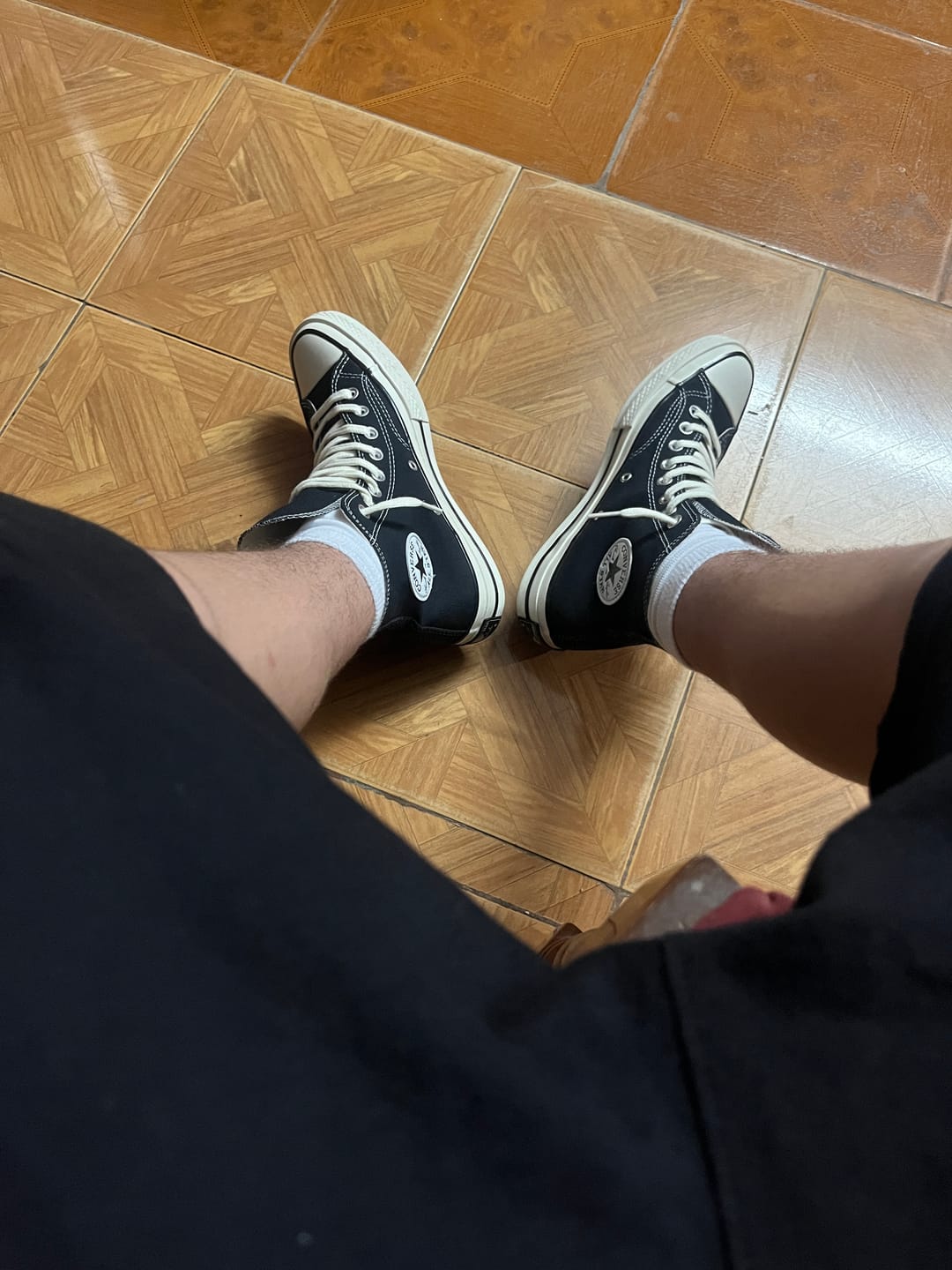 Customer photo review of Zapatillas Converse Chuck 70 Hi Negro Blanco