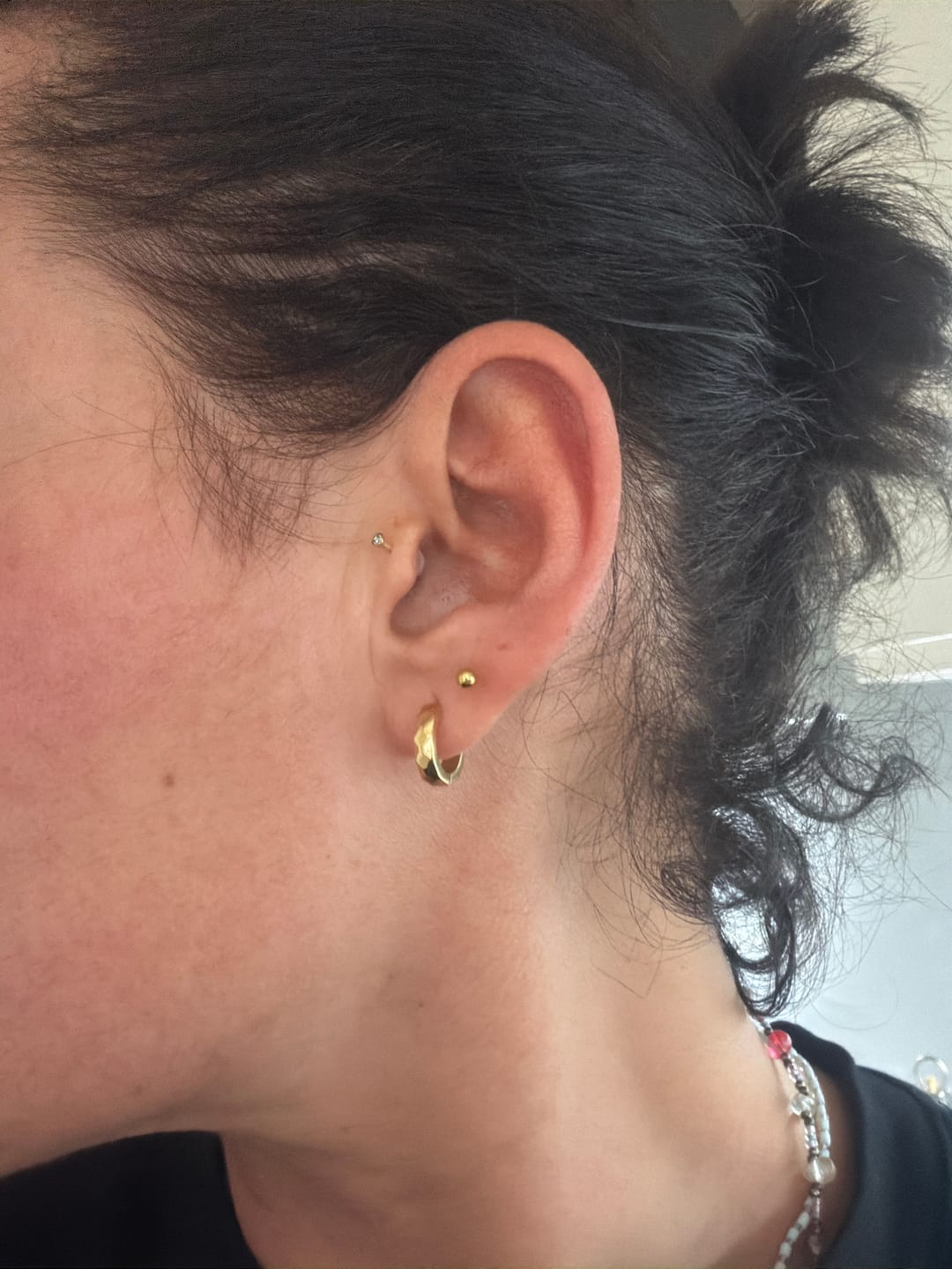 Customer photo review of Ivy Earrings