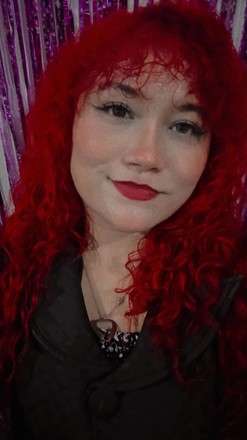 Customer photo review of Vela Grey Prescription Colored Contact Lenses