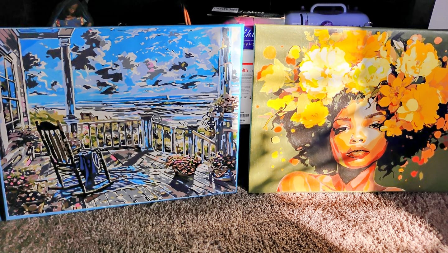 Customer photo review of Floral Portrait