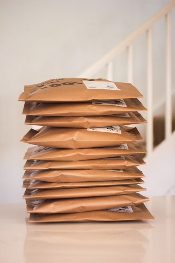Customer photo review of FSC Certified Paper Mailing Bags