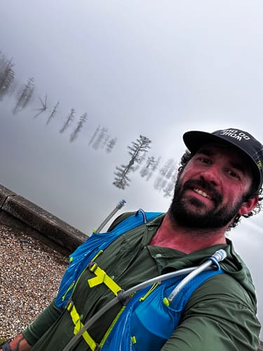 Customer photo review of Men's Shadow Series Performance Hybrid Hoodie