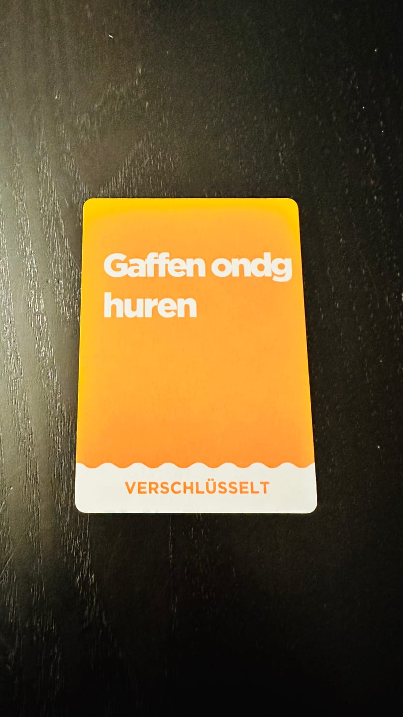 Customer photo review of Verschlüsselt DACH Ausgabe