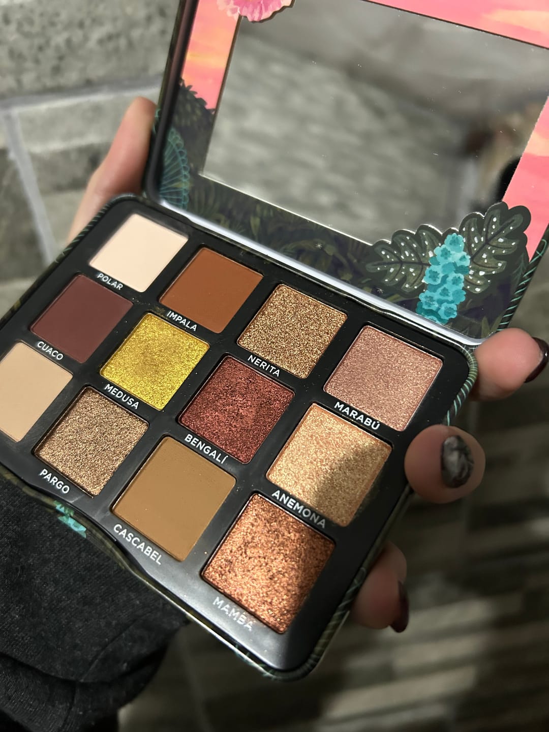 Customer photo review of Set de Sombras Fauna con 12 tonos
