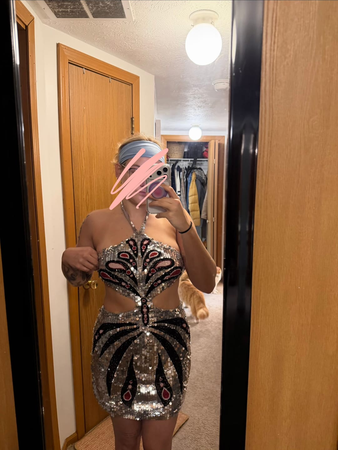 Customer photo review of Mariposa Dress