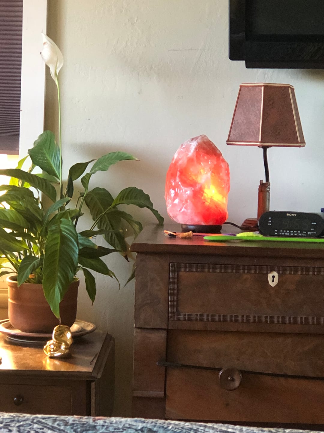 Customer photo review of Original Himalayan Salt Lamp