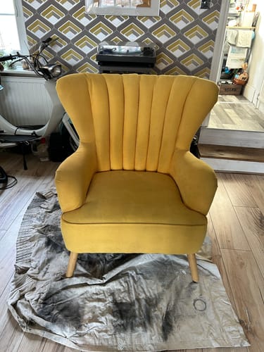 Customer photo review of Fabric Paint -- Dark Green